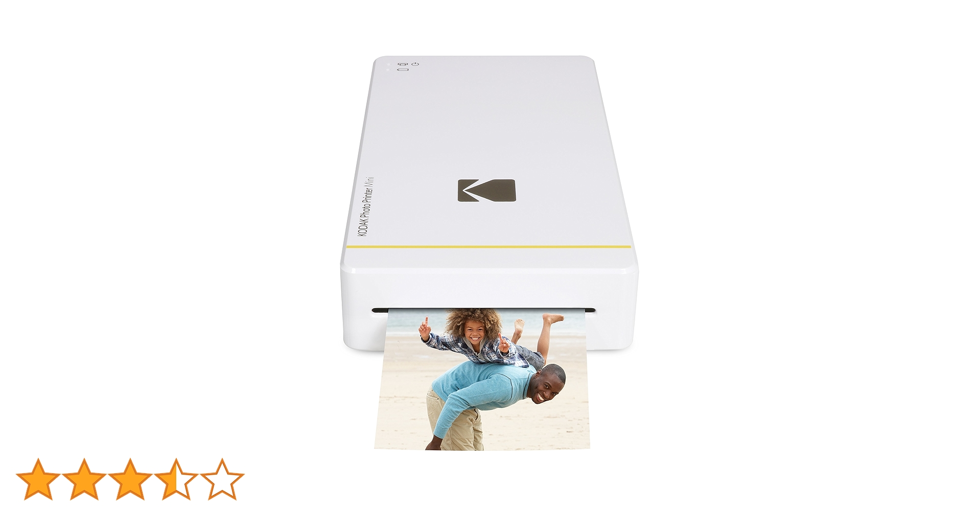 kodakスマホプリンター　P210Rホワイト Amazon.co.jp: KODAK スマホ用インスタントプリンター P210